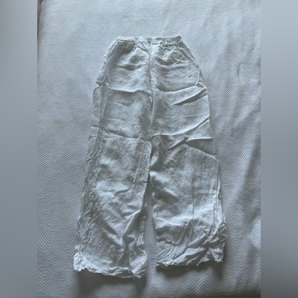 White linen pants bought in italy - Picture 2 of 2